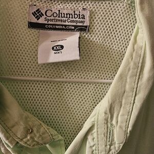 Men's Colombia button Down shirt